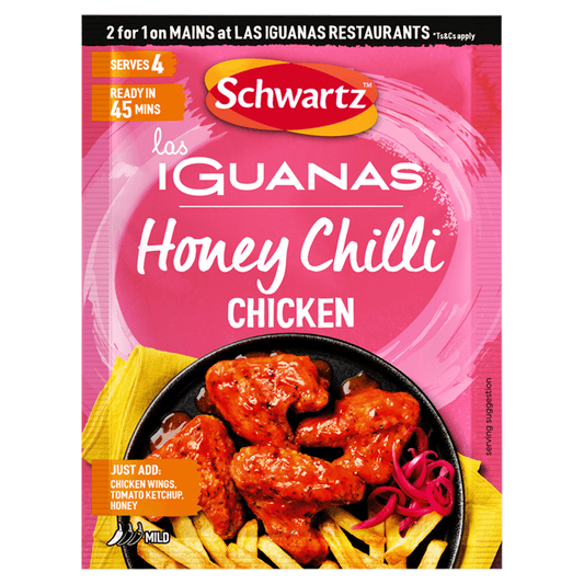 Schwartz Las Iguanas Honey Chilli Chicken 35g - UK Food & Drink - 5000225028143