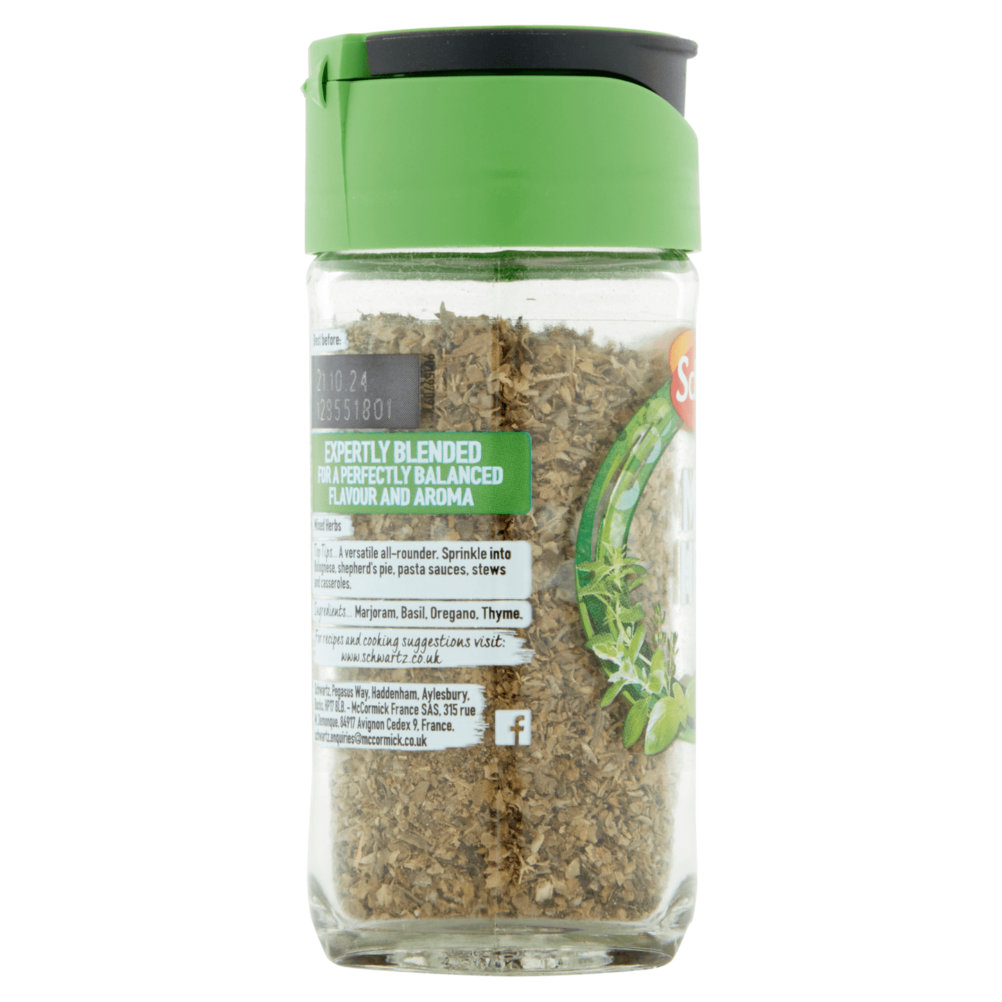 Schwartz Mixed Herbs 11g - UK Food & Drink - 5000225057730