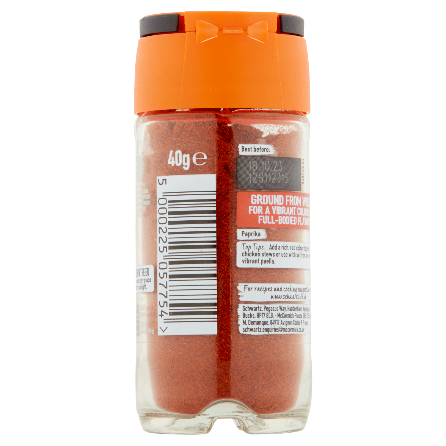 Schwartz Paprika 40g - UK Food & Drink - 5000225057754