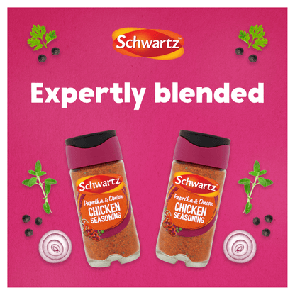 Schwartz Paprika & Onion Chicken Seasoning 50g - UK Food & Drink - 5000225055309