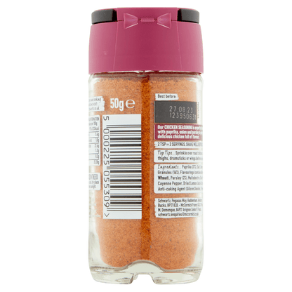 Schwartz Paprika & Onion Chicken Seasoning 50g - UK Food & Drink - 5000225055309