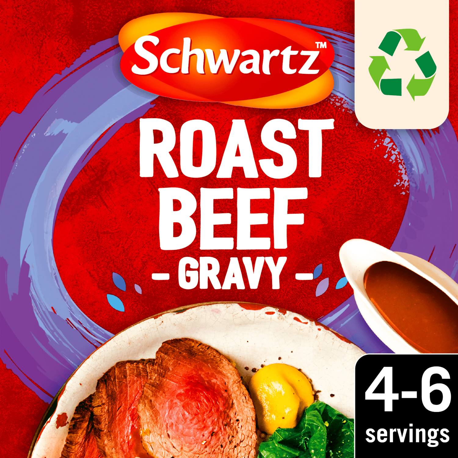 Schwartz Roast Beef Gravy Mix 27g - UK Food & Drink - 5000225018335