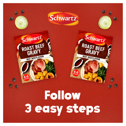 Schwartz Roast Beef Gravy Mix 27g - UK Food & Drink - 5000225018335