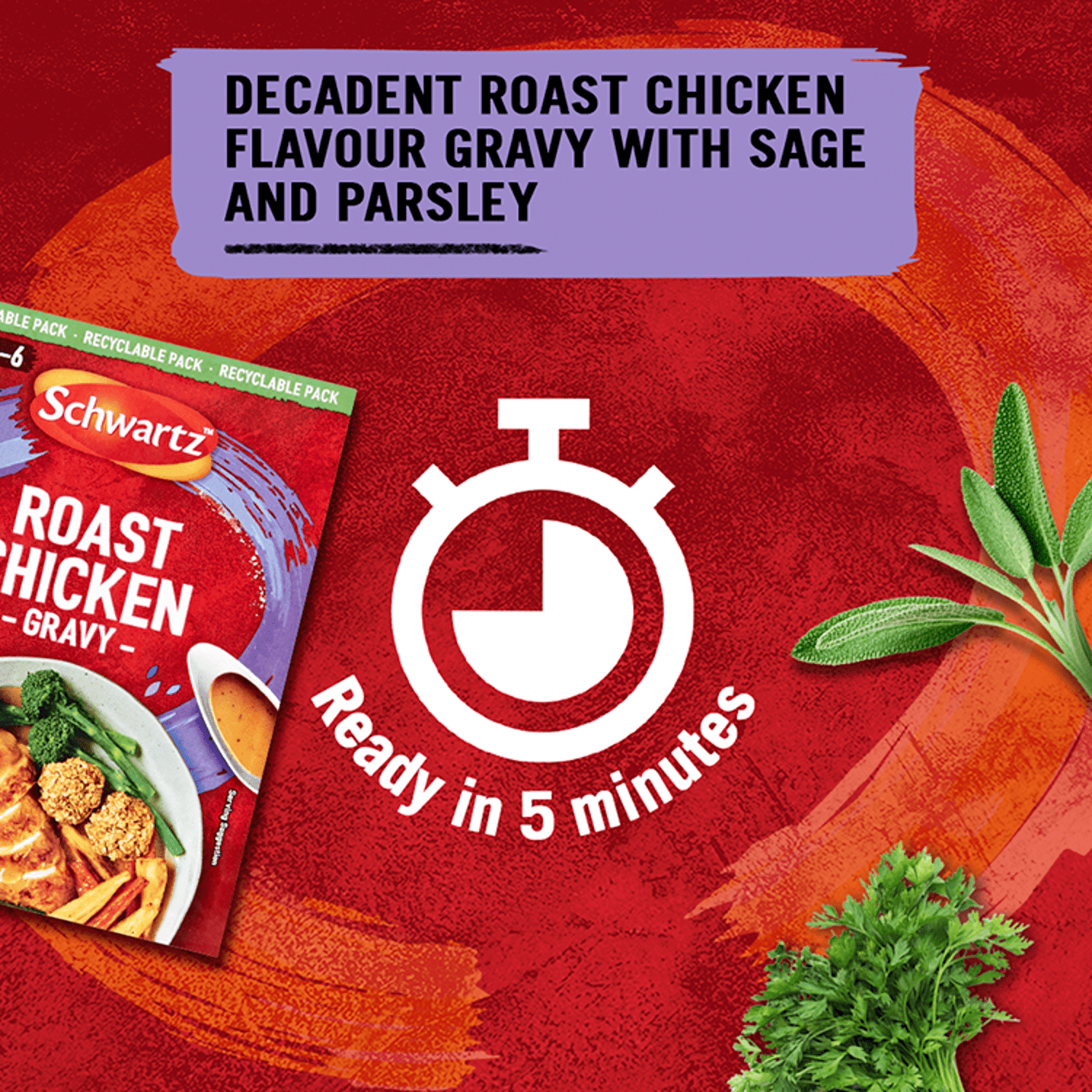 Schwartz Roast Chicken Gravy 26g - UK Food & Drink - 5000225018311