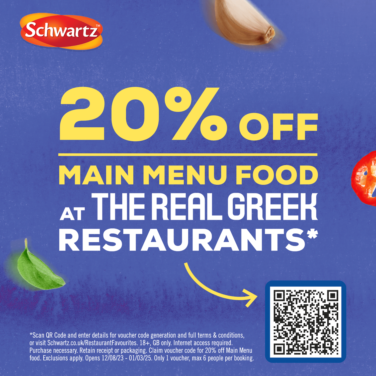 Schwartz The Real Greek Chicken Gyros Wrap 20g - UK Food & Drink - 5000225027955