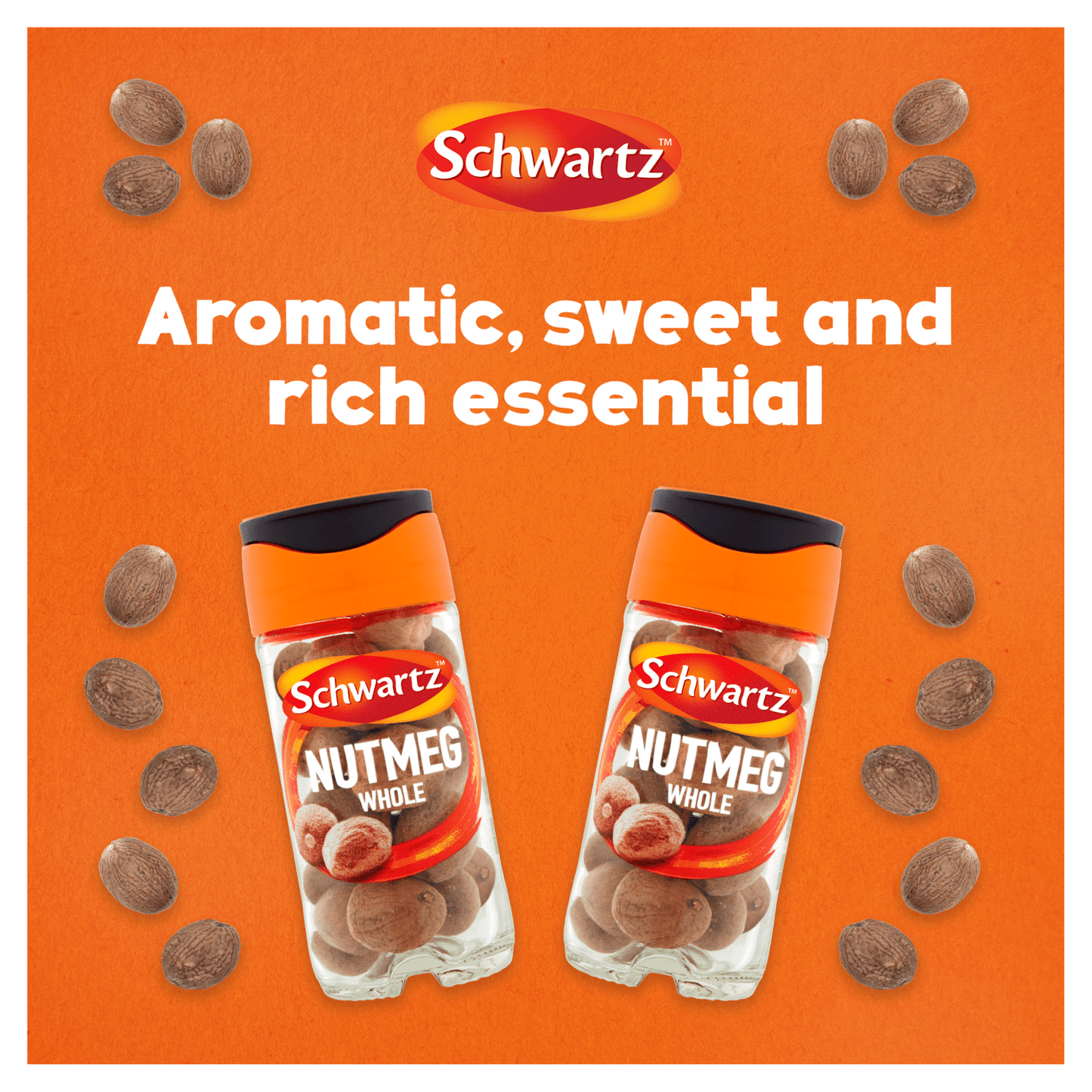 Schwartz Whole Nutmeg 25g - UK Food & Drink - 50020171