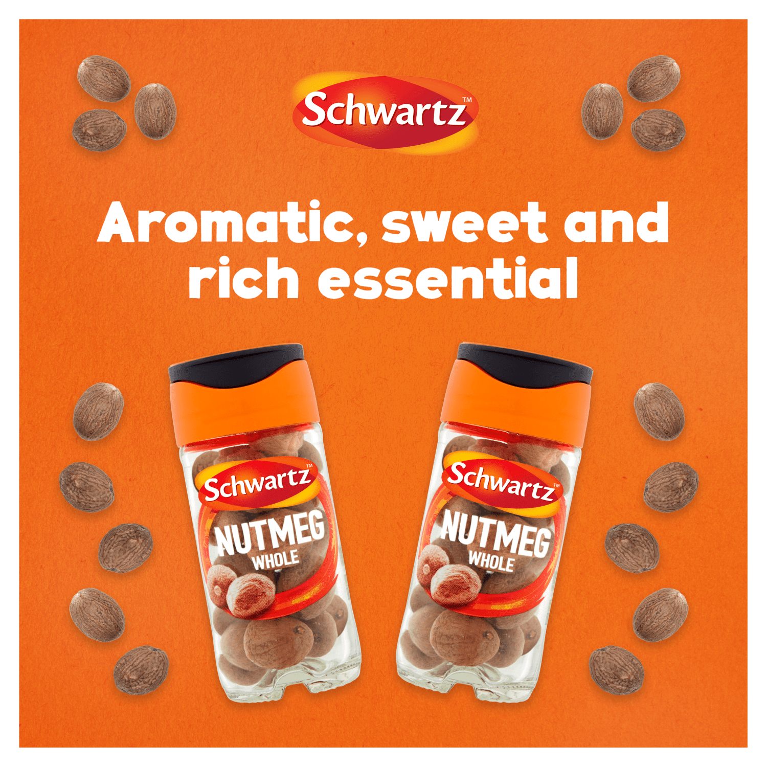 Schwartz Whole Nutmeg 25g - UK Food & Drink - 50020171