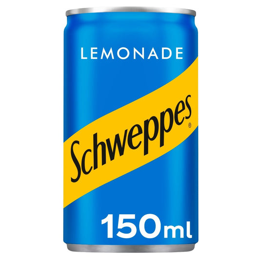 Schweppes Can Lemonade 150Ml - UK Food & Drink - 50193356