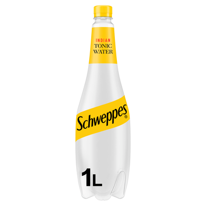 Schweppes Indian Tonic Water 1L - UK Food & Drink - 5449000133373