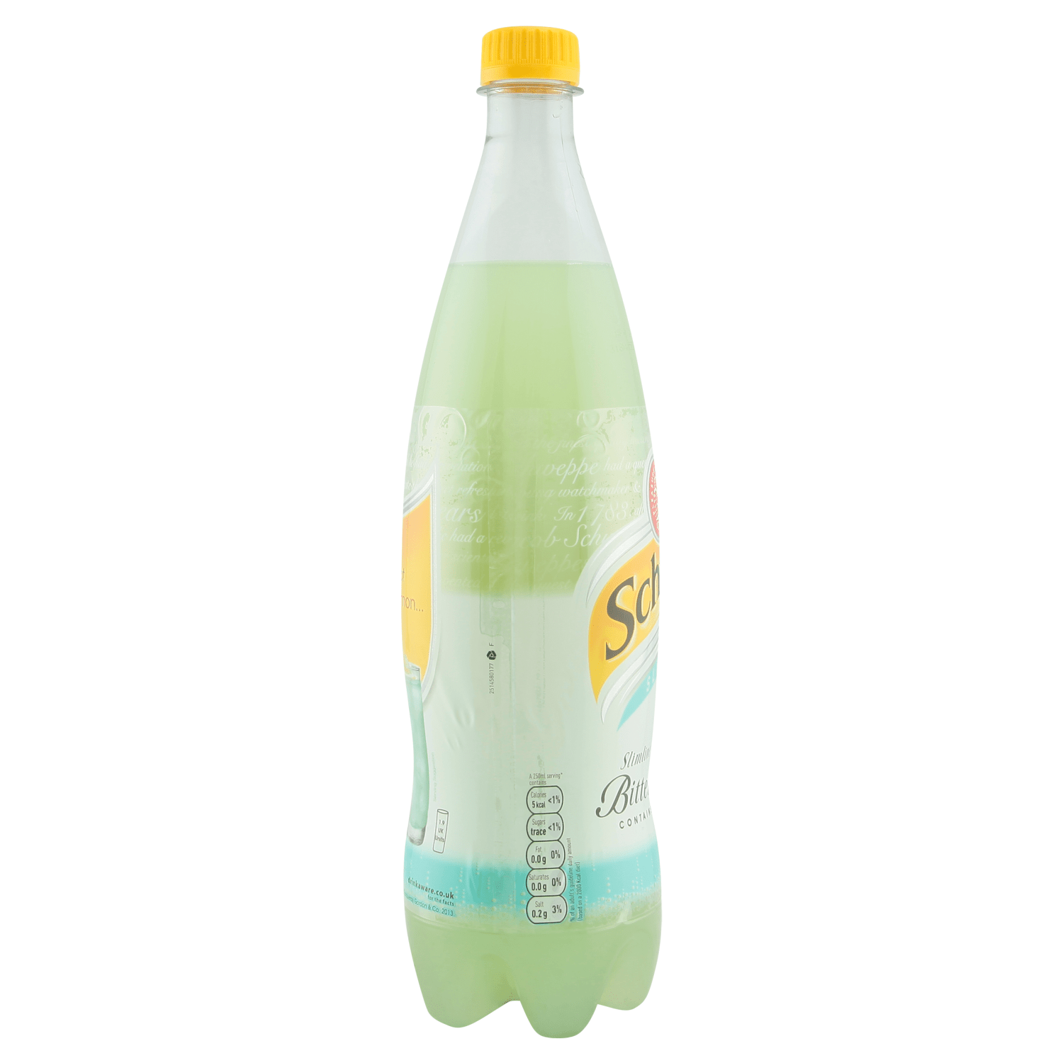 Schweppes Slimline Bitter Lemon 1L - UK Food & Drink - 5449000133441