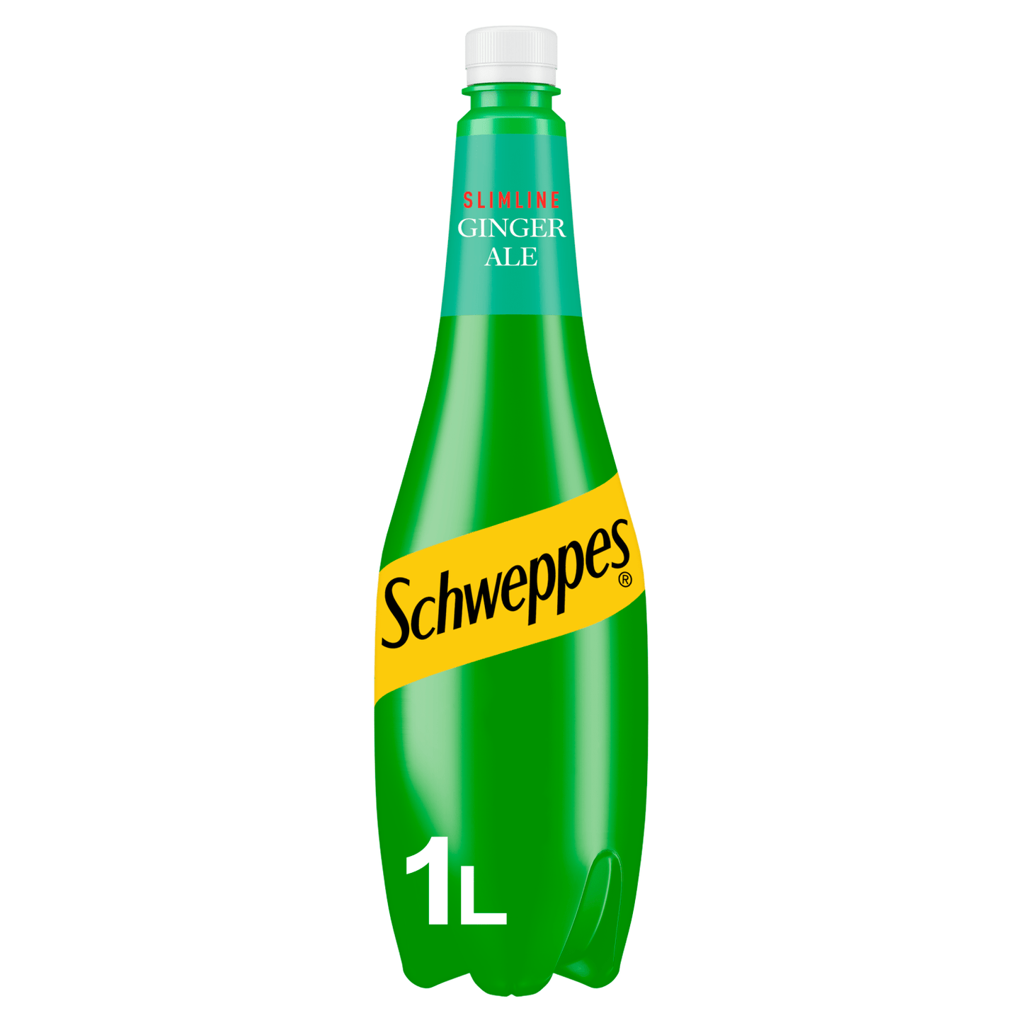 Schweppes Slimline Ginger Ale 1L - UK Food & Drink - 5449000133472