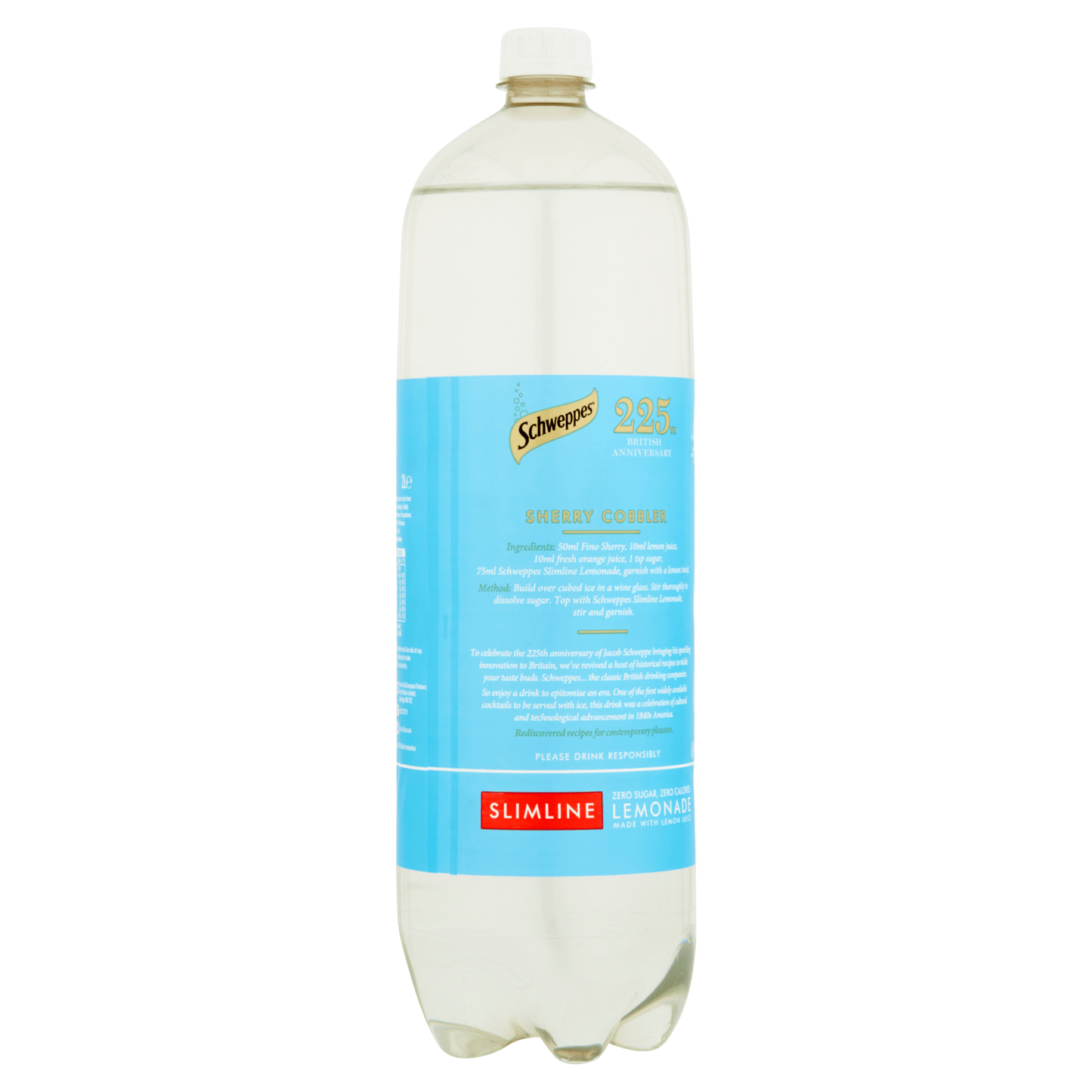 Schweppes Slimline Lemonade 2L - UK Food & Drink - 5000193730574