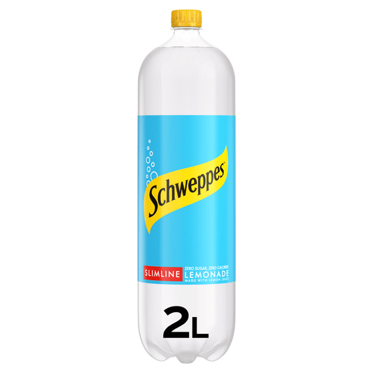 Schweppes Slimline Lemonade 2L - UK Food & Drink - 5000193730574