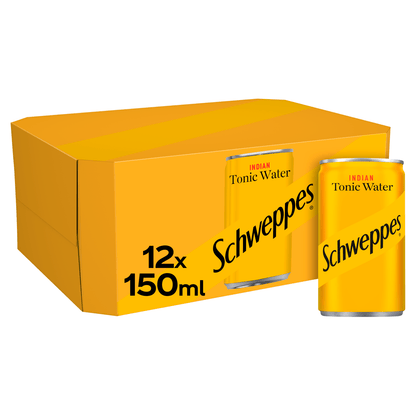 Schweppes Tonic Water 12 x 150ml - UK Food & Drink - 5000193020712