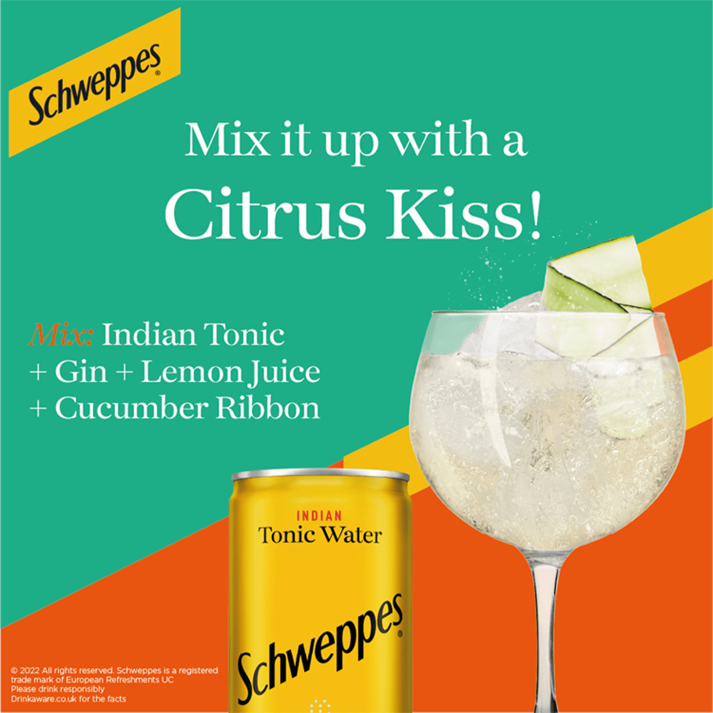 Schweppes Tonic Water 12 x 150ml - UK Food & Drink - 5000193020712