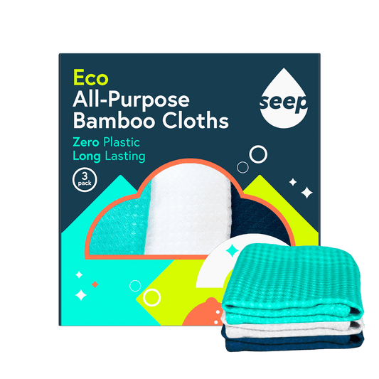 Seep 100% Bamboo All Purpose Cloth - UK Food & Drink - 5060812060635