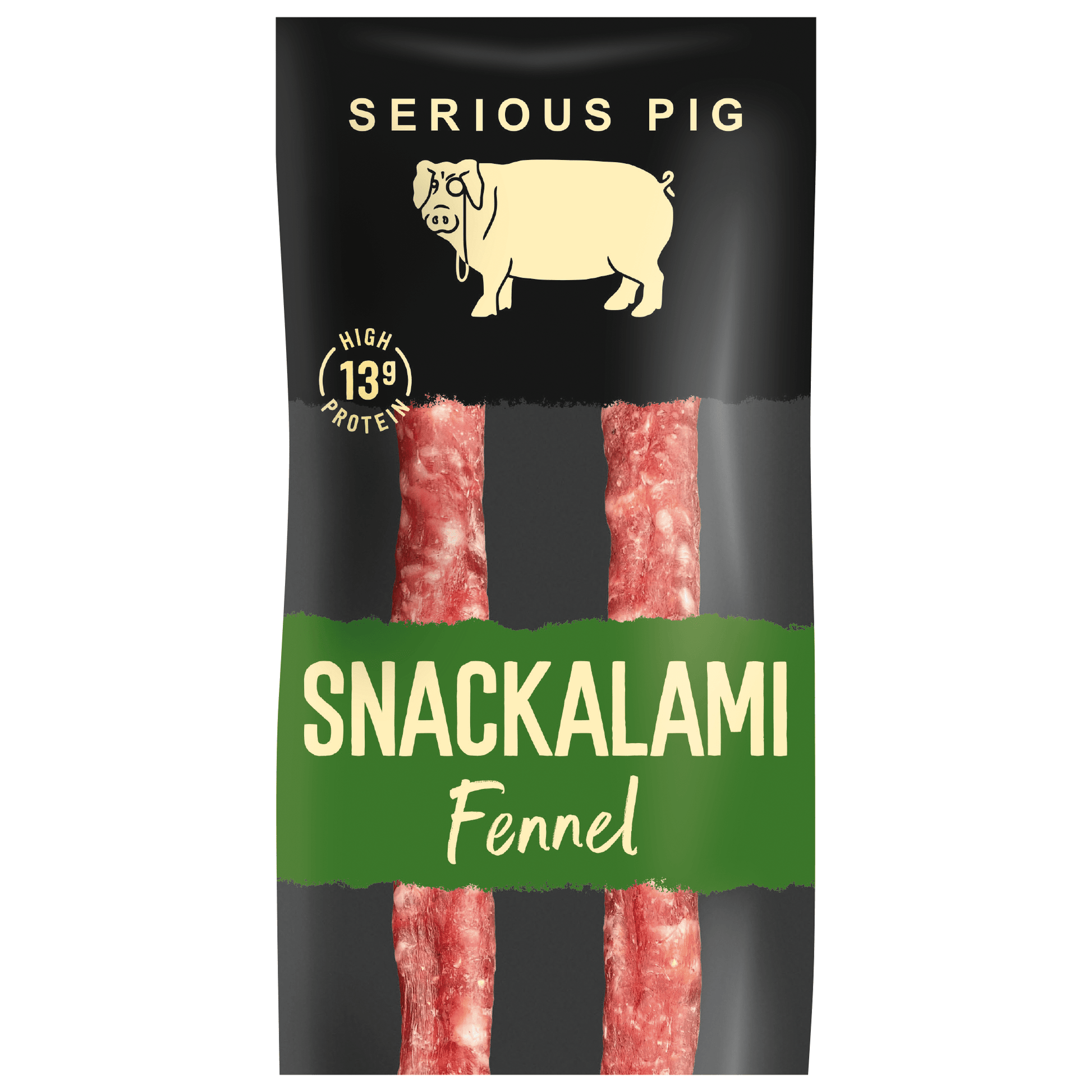 Serious Pig Snackalami Fennel 30g - UK Food & Drink - 5060234311247