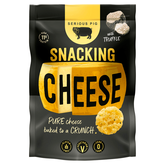 Serious Pig Snacking Cheese with Truffle 24g - UK Food & Drink - 5060234310516