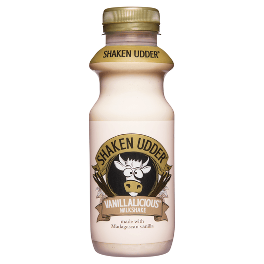 Shaken Udder Vanillalicious Milkshake Ambient 330ml - UK Food & Drink - 5060342471505