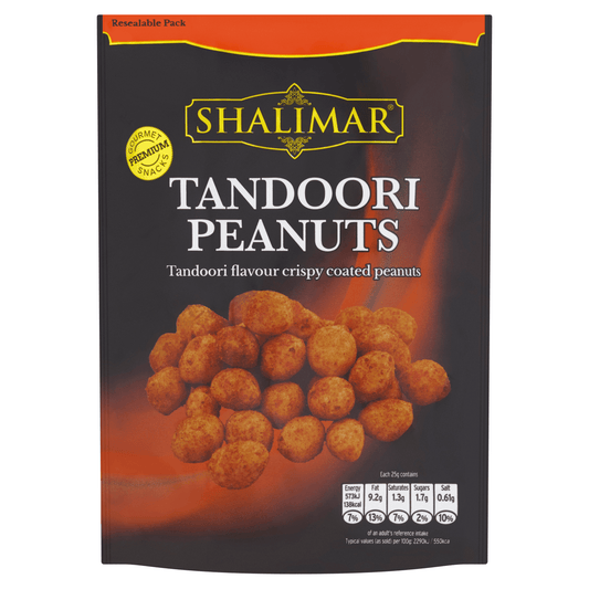 Shalimar Tandoori Peanuts 150g - UK Food & Drink - 5060231727546