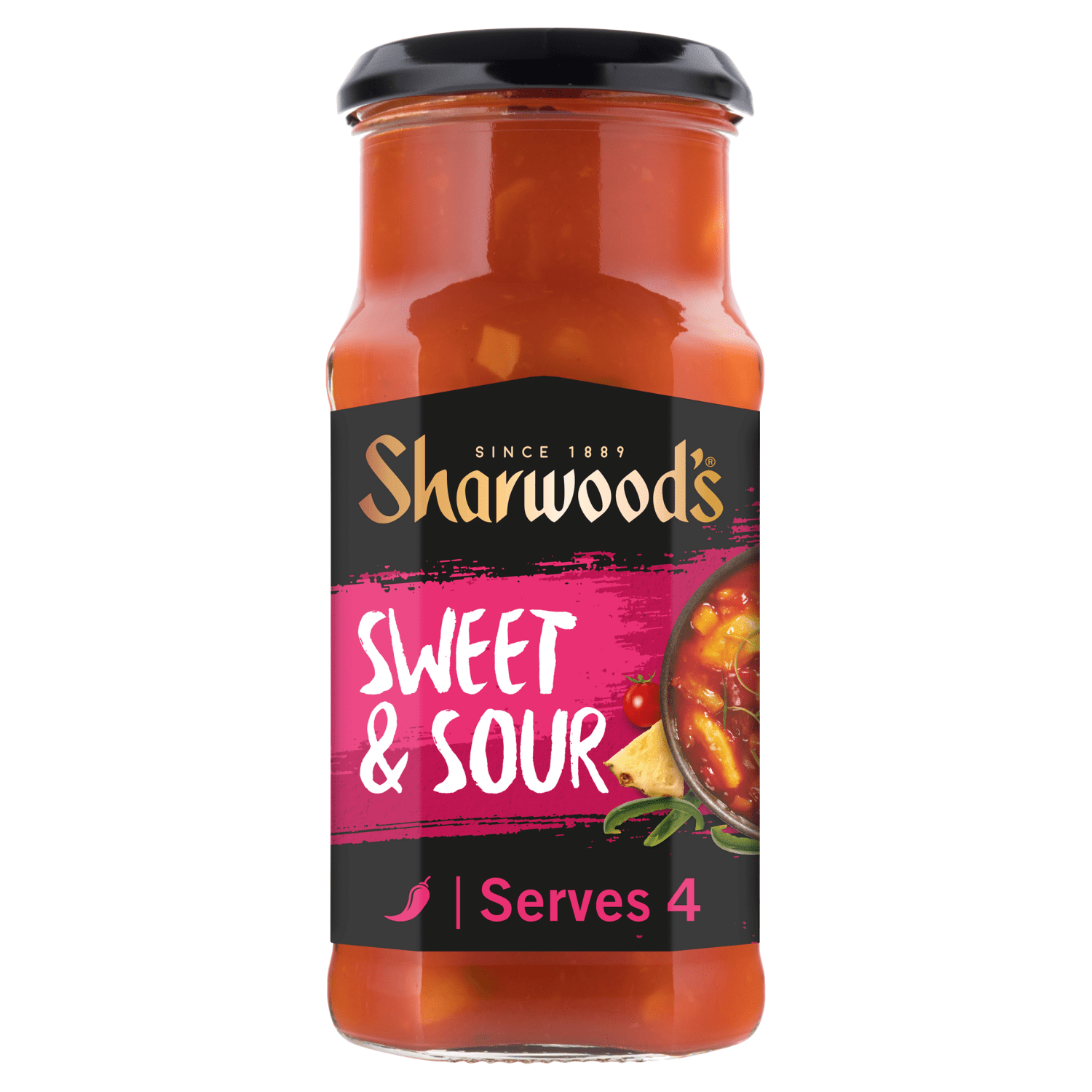 Sharwood's Sweet & Sour Cooking Sauce 425g - UK Food & Drink - 5000354203640