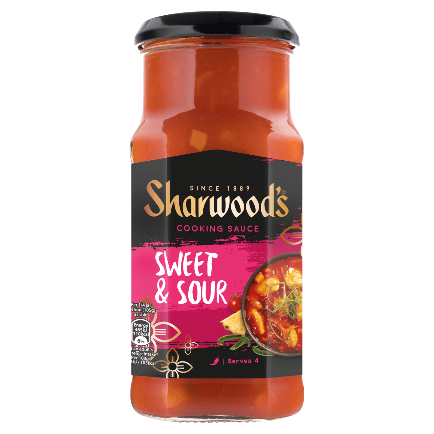 Sharwood's Sweet & Sour Cooking Sauce 425g - UK Food & Drink - 5000354203640