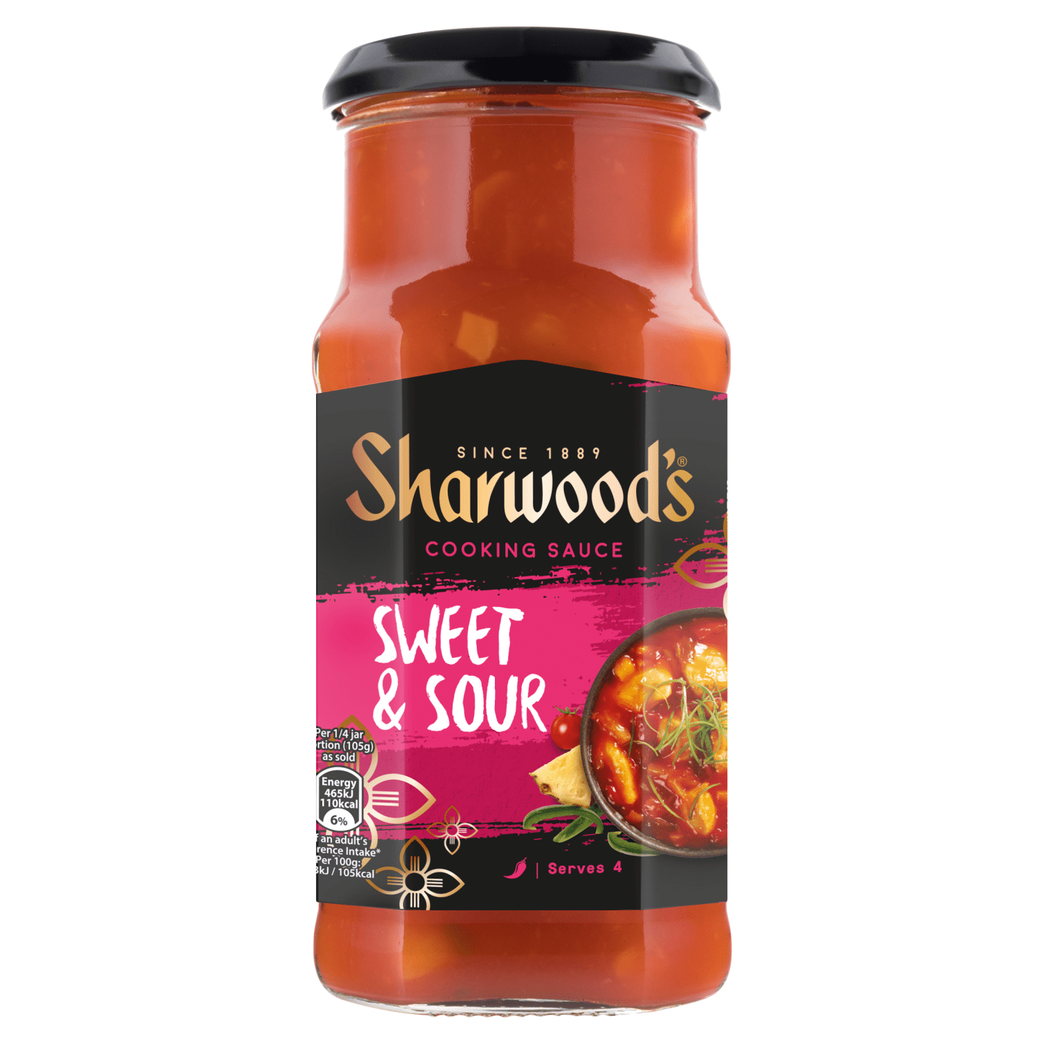 Sharwood's Sweet & Sour Cooking Sauce 425g - UK Food & Drink - 5000354203640