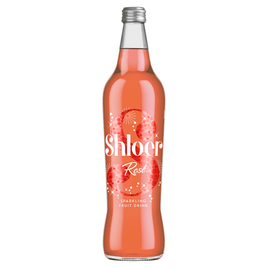 Shloer Ros√© Sparkling Fruit Drink 750ml - UK Food & Drink - 5010388202076