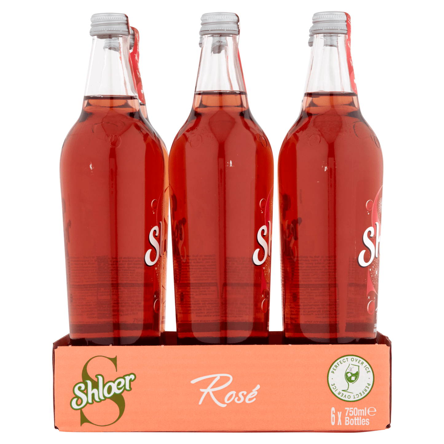 Shloer Ros√© Sparkling Fruit Drink 750ml - UK Food & Drink - 5010388202076