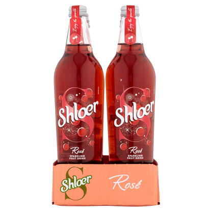 Shloer Ros√© Sparkling Fruit Drink 750ml - UK Food & Drink - 5010388202076