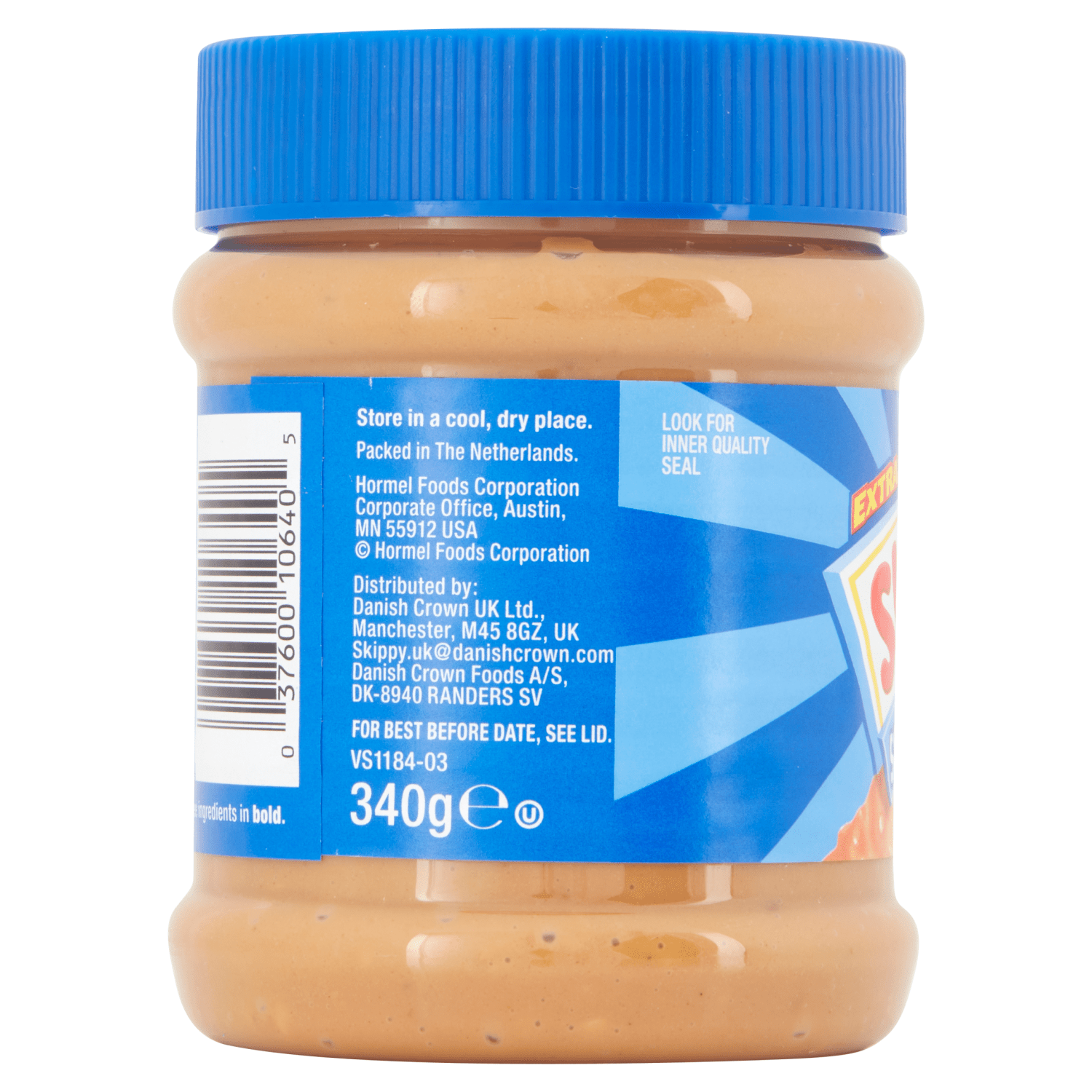 Skippy Super Chunk Peanut Butter 340g - UK Food & Drink - 37600106405