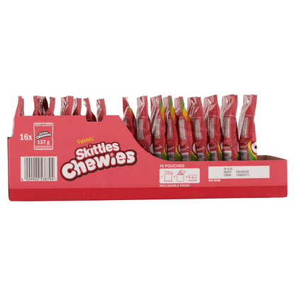 Skittles Chewies Fruits Pouch 137g - UK Food & Drink - 4009900538800