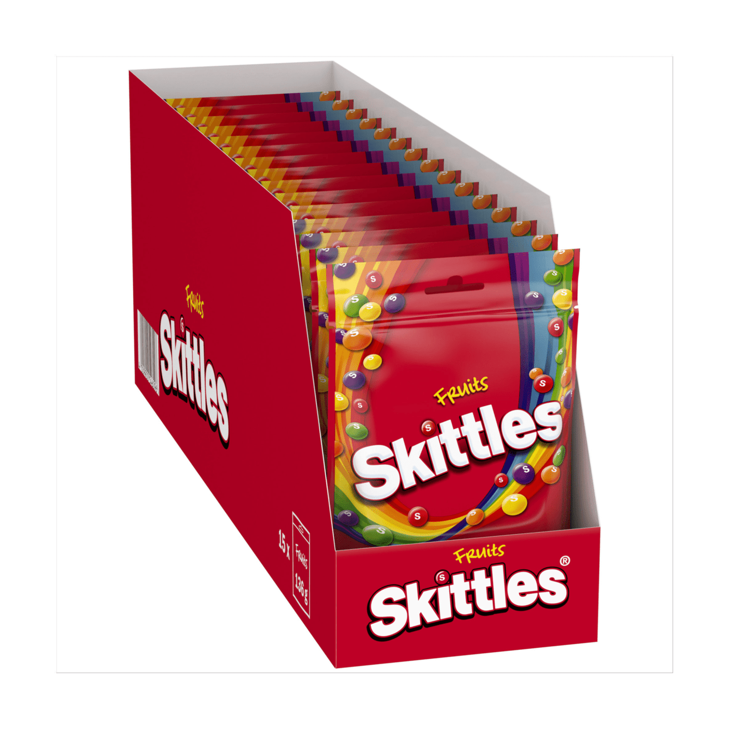 Skittles Fruits 136g - UK Food & Drink - 4009900546089