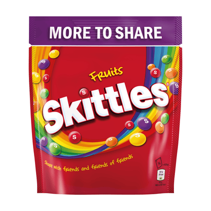 Skittles Fruits 318g - UK Food & Drink - 4009900546225
