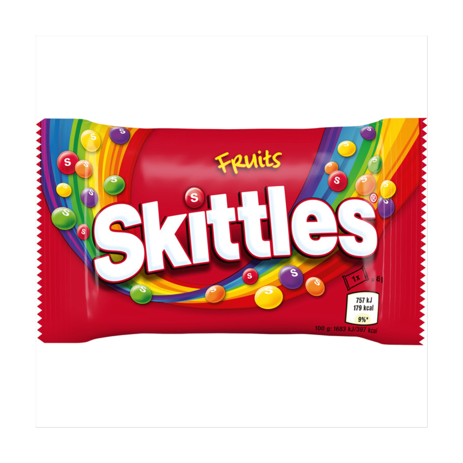 Skittles Fruits 45g - UK Food & Drink - 4009900522120