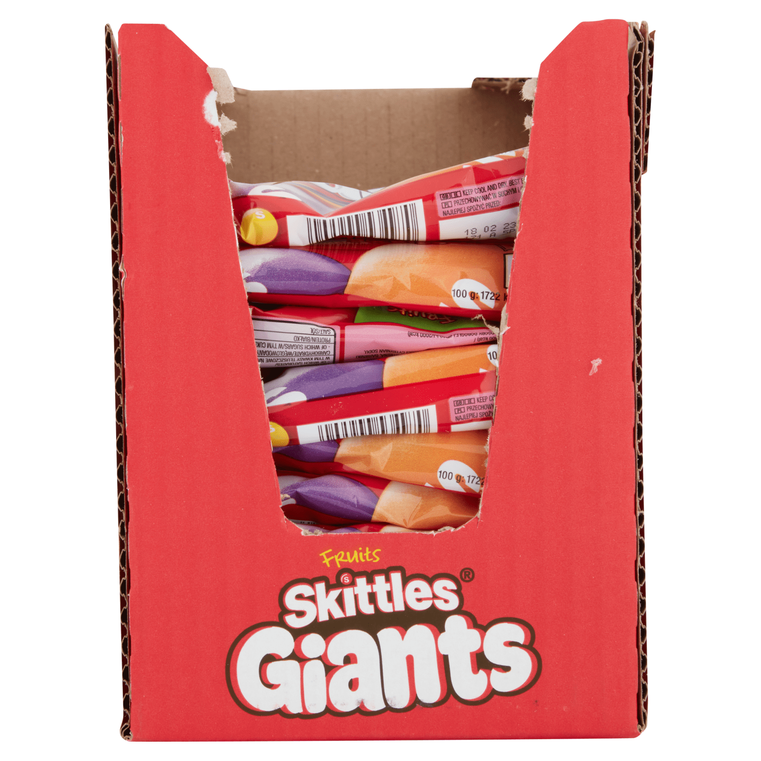 Skittles Giants Fruits Sweets Bag 45g - UK Food & Drink - 4009900534970