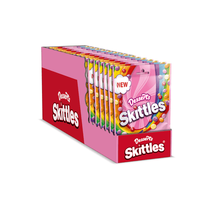 Skittles Vegan Sweets Dessert Flavoured Treat Bag 152g - UK Food & Drink - 4009900544788