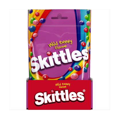 Skittles Wild Berry Flavour 136g - UK Food & Drink - 4009900546041