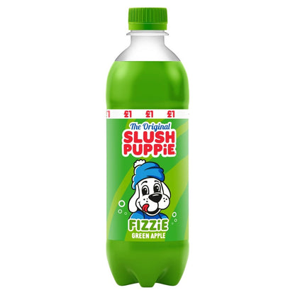 Slush Puppie The Original Fizzie Green Apple 500ml - UK Food & Drink - 5010438022395