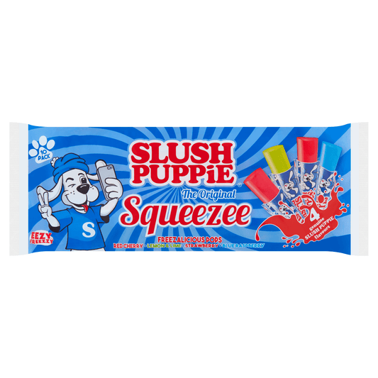 Slush Puppie The Original Squeezee 10 x 60ml (600ml) - UK Food & Drink - 5056192406125
