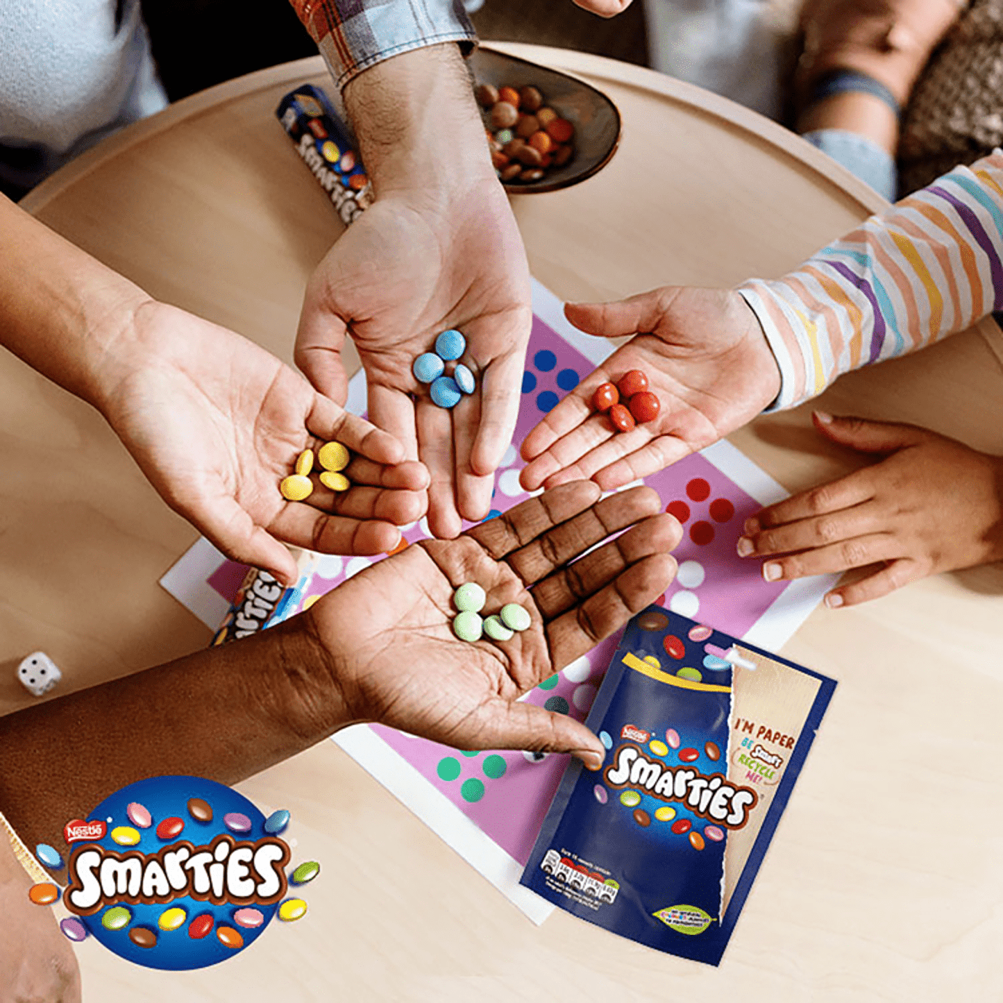 Smarties 105g - UK Food & Drink - 7613039535042