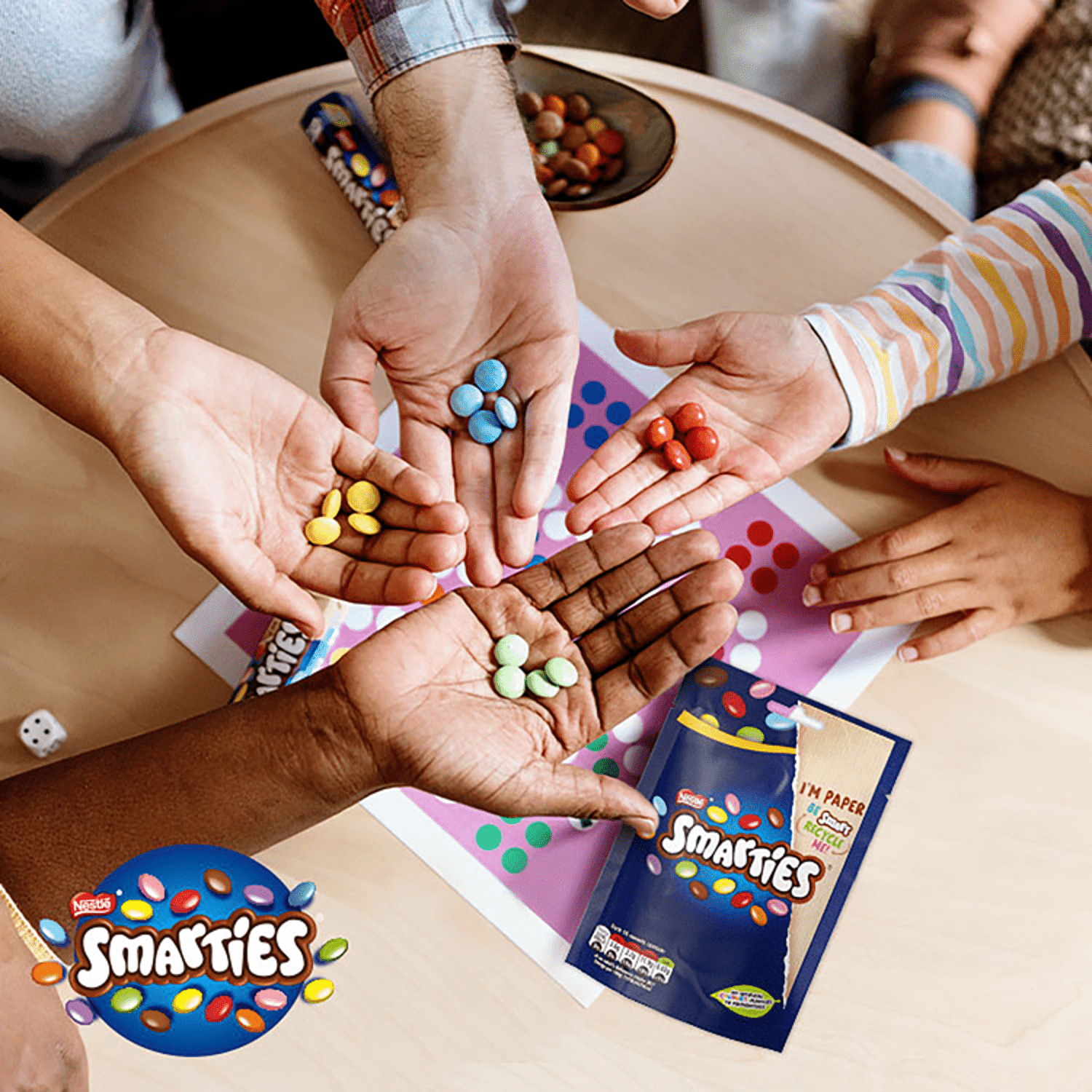 Smarties 105g - UK Food & Drink - 7613039535042