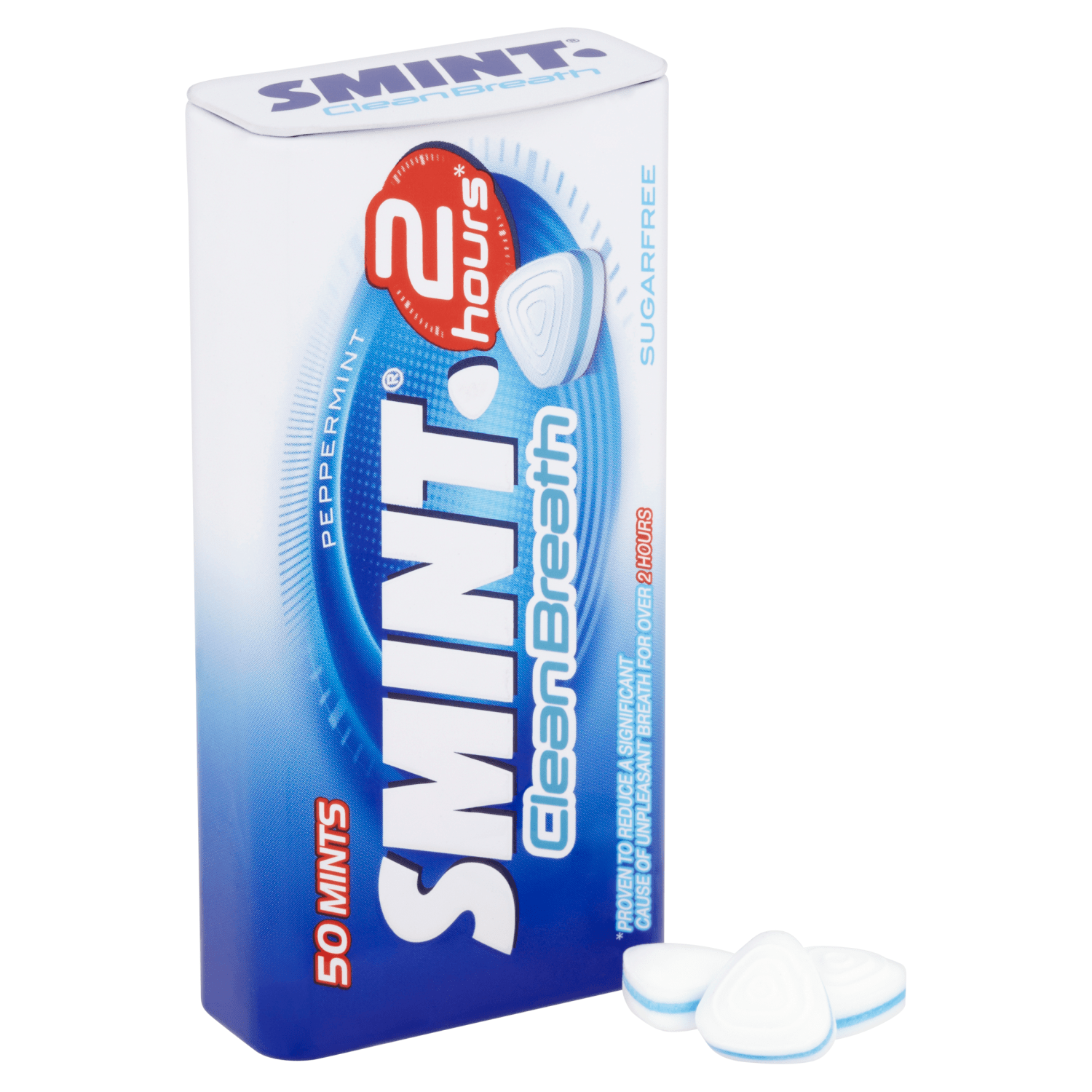 Smint 2 Hours Clean Breath Sugar Free Mints 35g - 50 Pieces - UK Food & Drink - 8410031962161