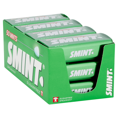 Smint XXL Spearmint Sugarfree 50 Mints 35g - UK Food & Drink - 8410031945744