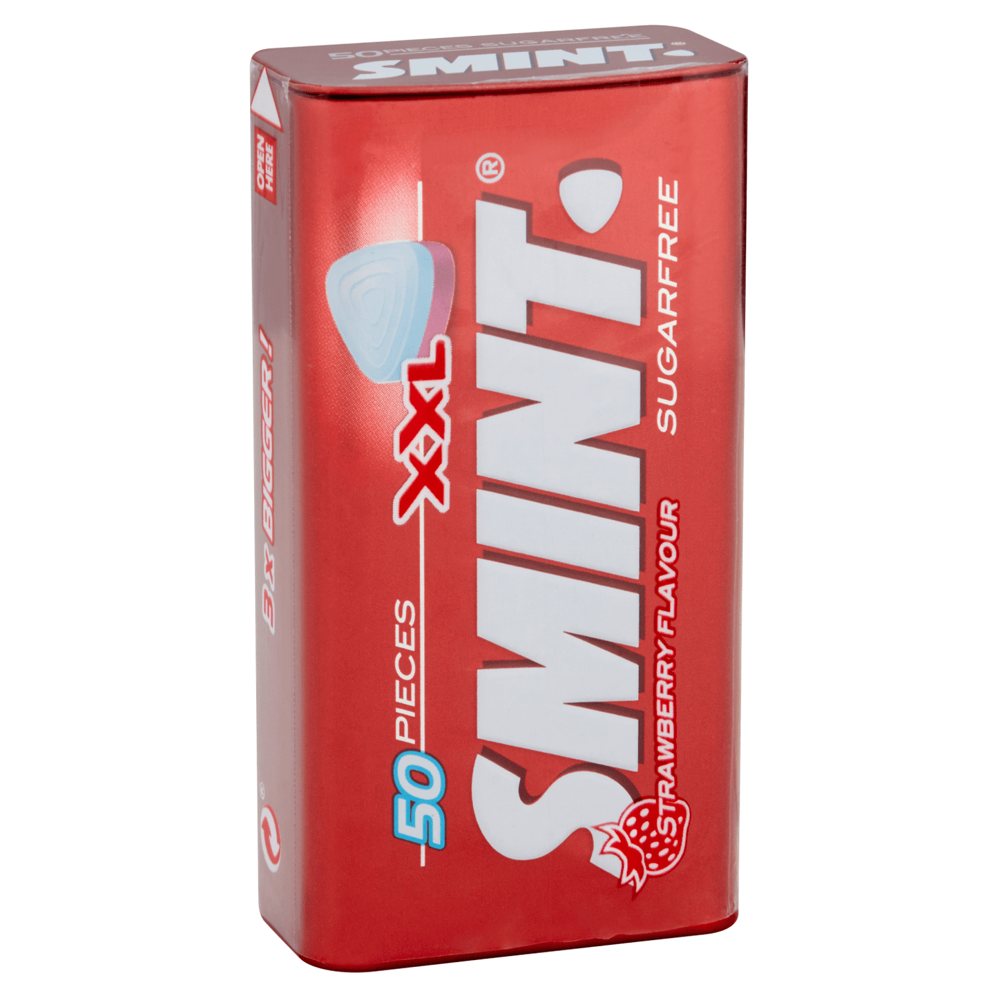Smint XXL Sugarfree Strawberry Flavour 50 Pieces 35g - UK Food & Drink - 8410031948745