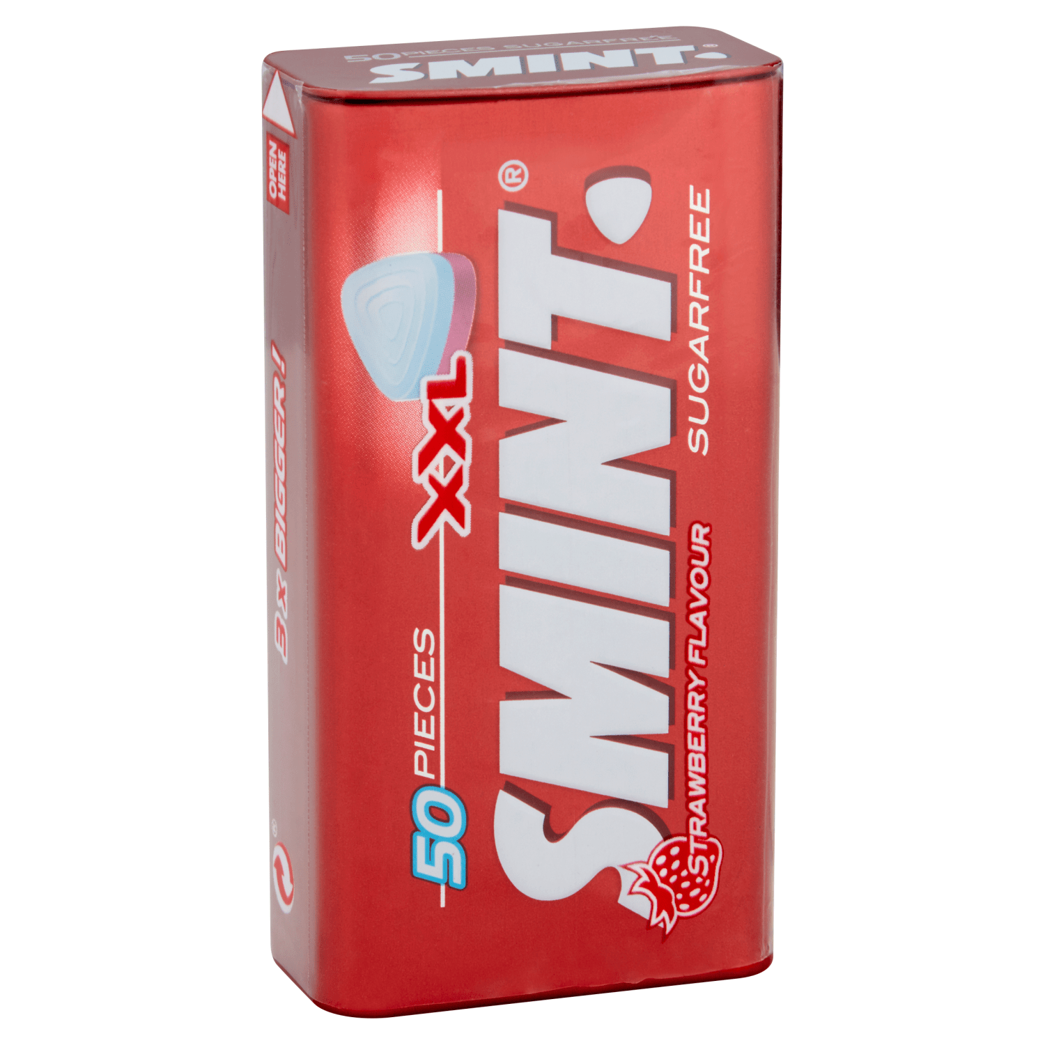 Smint XXL Sugarfree Strawberry Flavour 50 Pieces 35g - UK Food & Drink - 8410031948745