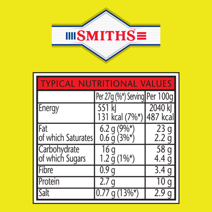 Smiths Fries Scampi & Lemon 27g - UK Food & Drink - 5000328149035