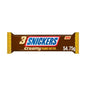 Snickers Creamy Peanut Butter & Milk Chocolate Snack Bar Trio 54.75g - UK Food & Drink - 5900951310546