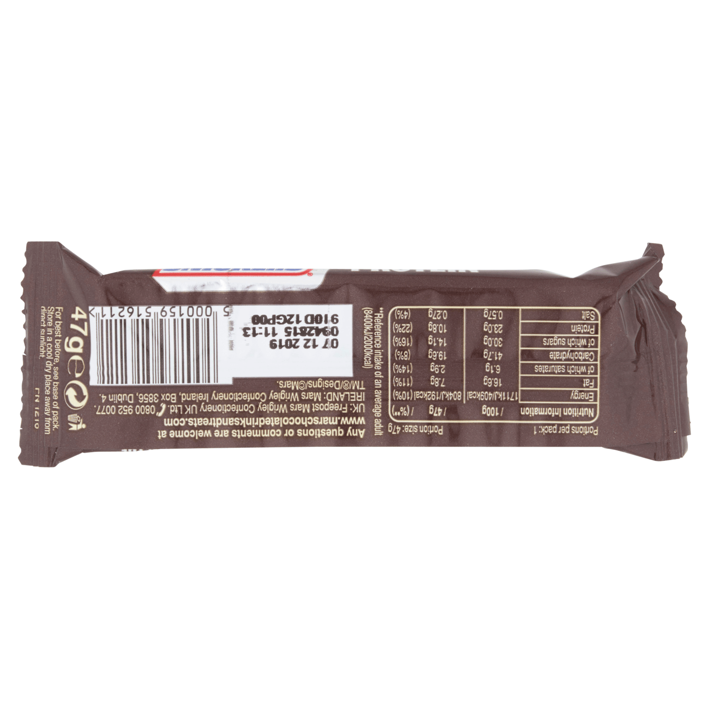 Snickers Protein 47g - UK Food & Drink - 5000159516211
