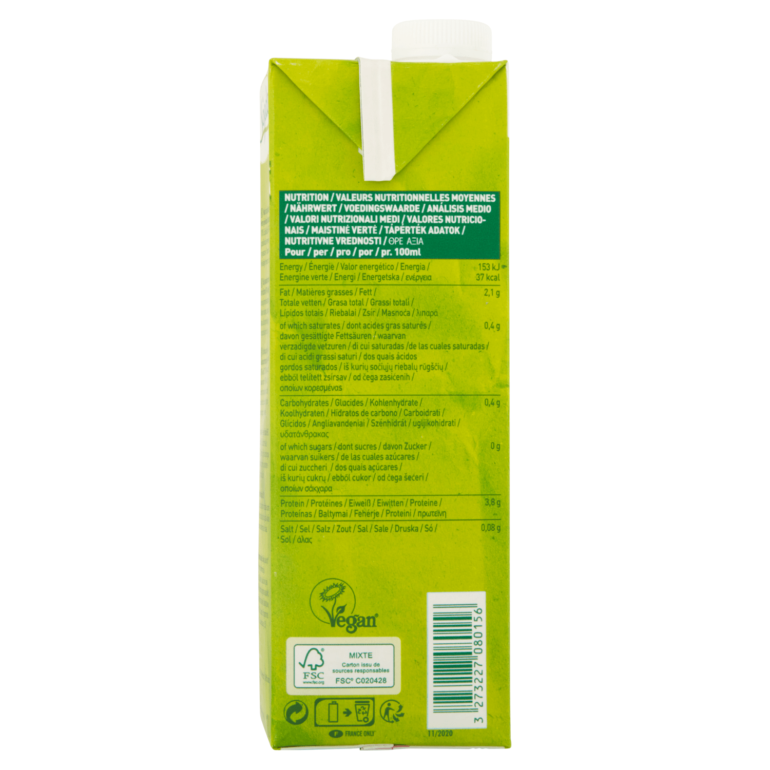 Sojade So Soja! Natural 1L - UK Food & Drink - 3273227080156